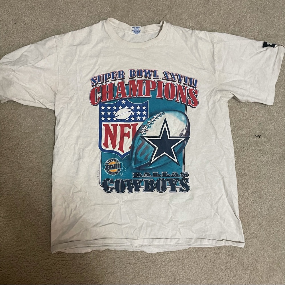 VTG 1994 Super Bowl Champions Cowboys T Shirt